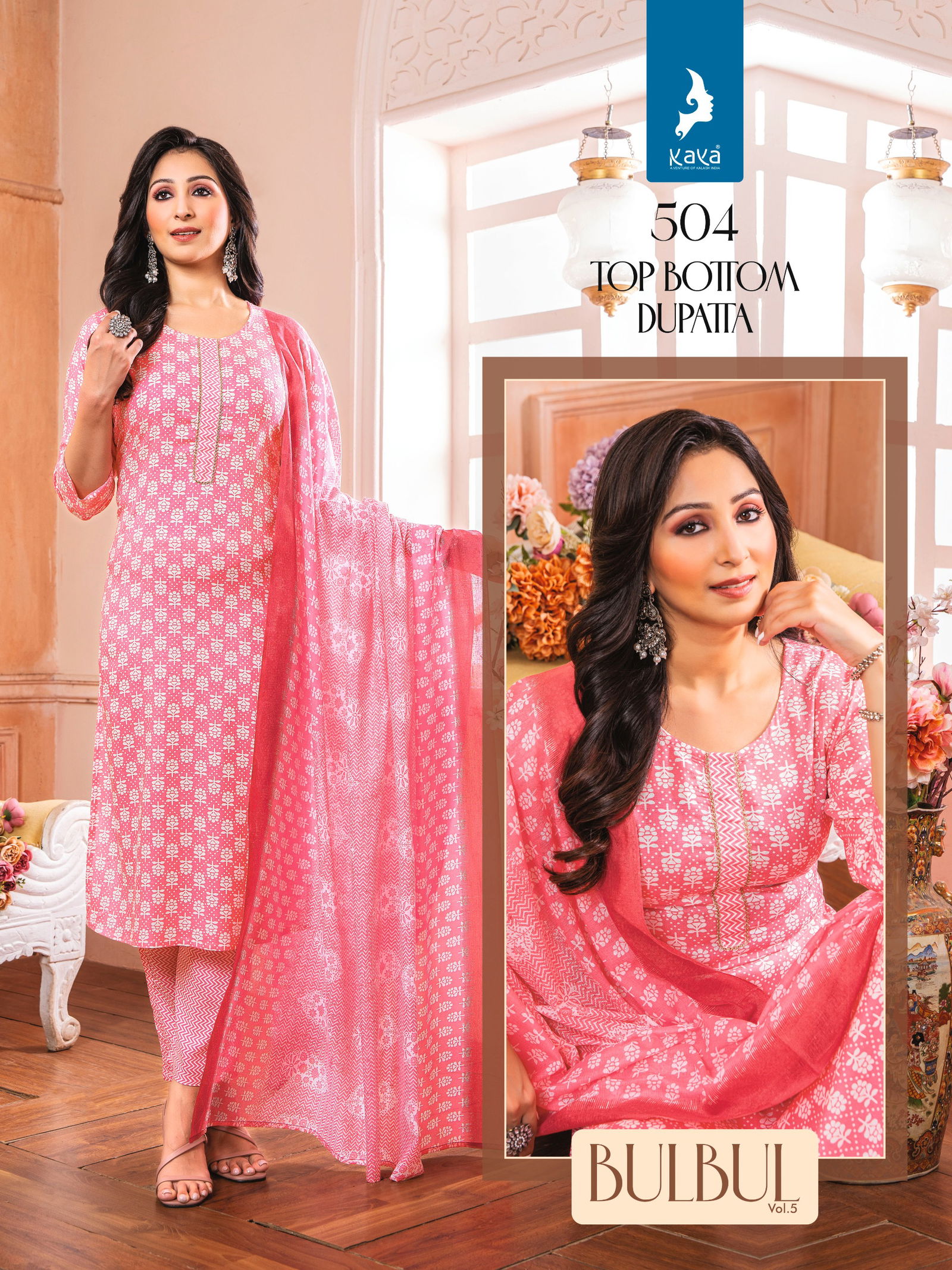 Bulbul Vol 5 By Kaya Rayon Printed Kurti With Bottom Wholesale Market In Surat